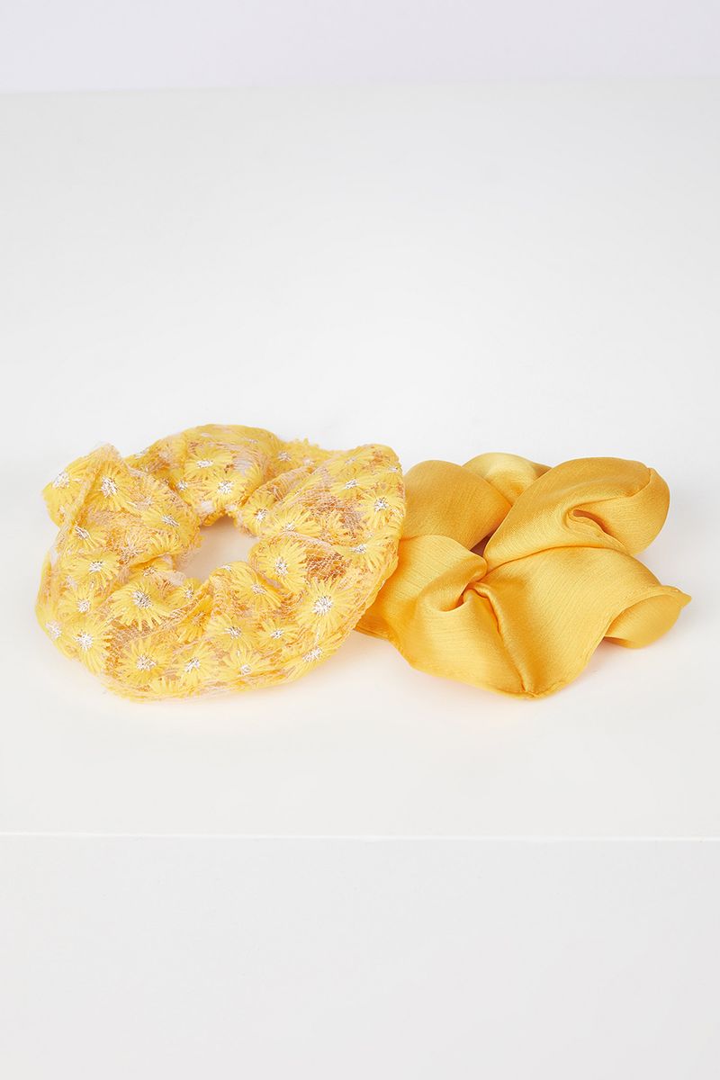 Woman - 2-Piece Hair Acc. - Yellow