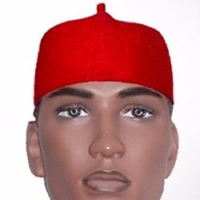 Traditional Chieftancy Cap - Red