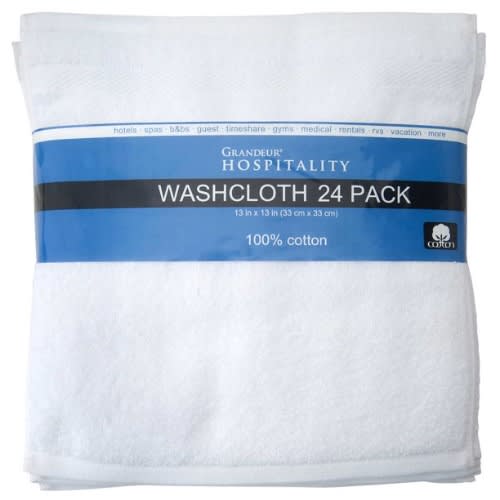 Towel - Wash Cloth - 24pcs