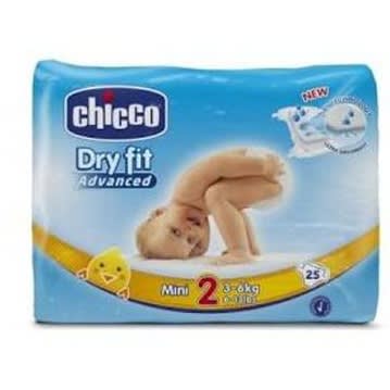 Dryfit Size 2 Diaper - 25 Count