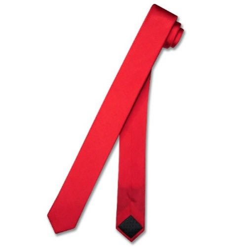 Skinny Men's Tie - Red