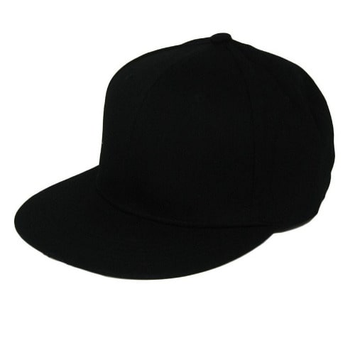 Unisex Snap Back Cap - Black
