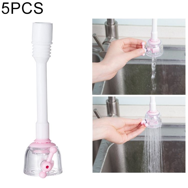 5 PCS Rotatable Water-saving Device Water Filter Faucet