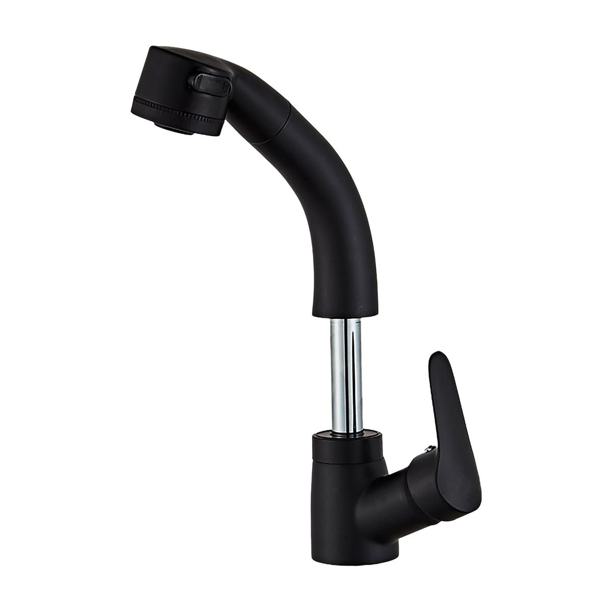 Lift & Pull Out Kitchen Faucets with 2 Spray Modes 360°Swivel Bathroom Basin Sink Faucets Pull Down Sprayer Ceramic Valve Brass Single Handle Water Tap