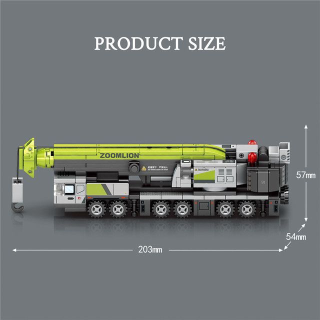 Children Toy Cement Mixer Truck Crane Excavator