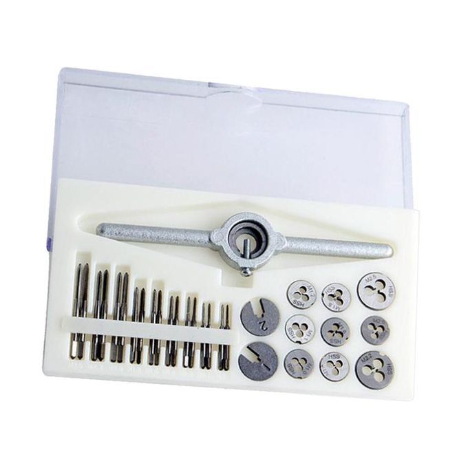31PCS Fine Tap & Die Precision Set Metric M1-M2.5 For Metal And
