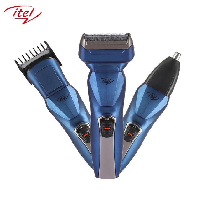 Rechargeable Shaver 3-in-1 (Clipper, Nose Trimmer & Shaver)