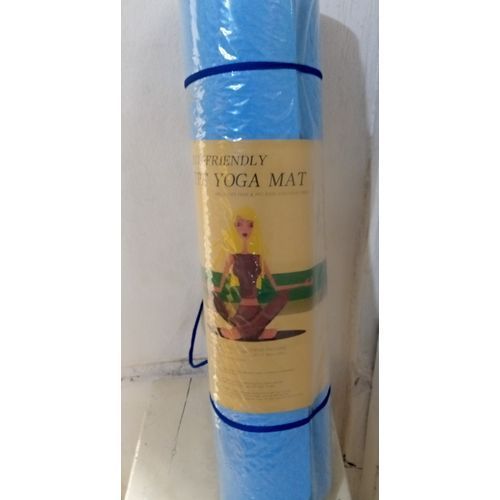 8mm TPE Thick Colour Yoga Mat Blue