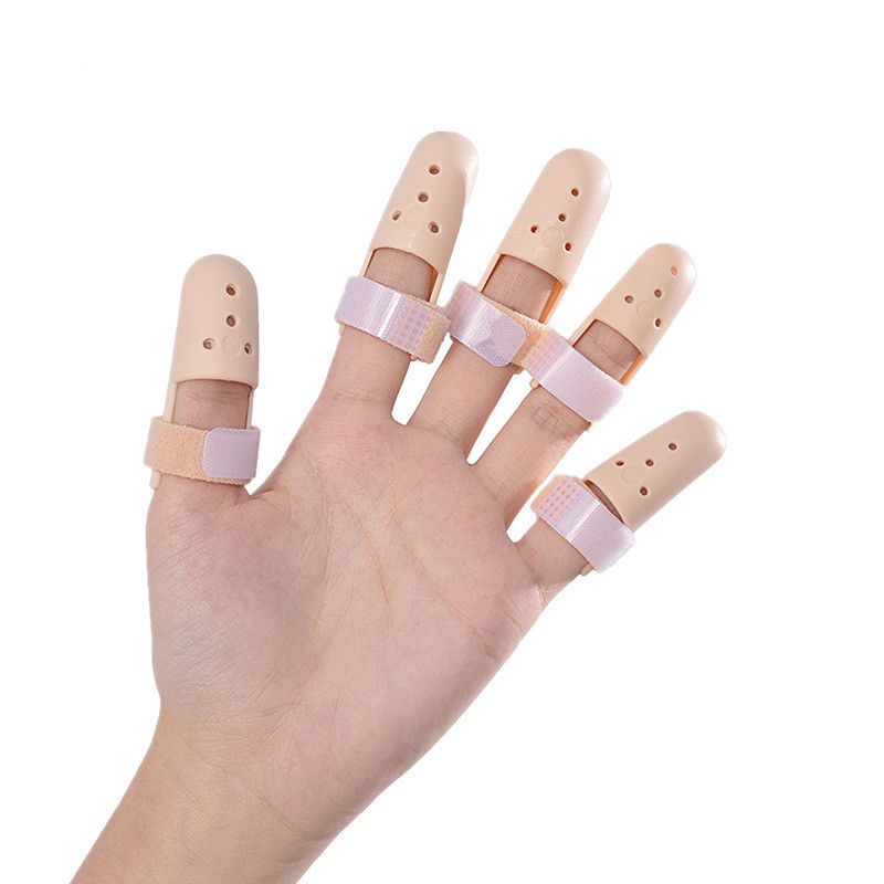 1Pc Finger Splint  Protector Adjustable Broken Finger Joint Stabilizer Arthritis  Joint Finger Straightener -1