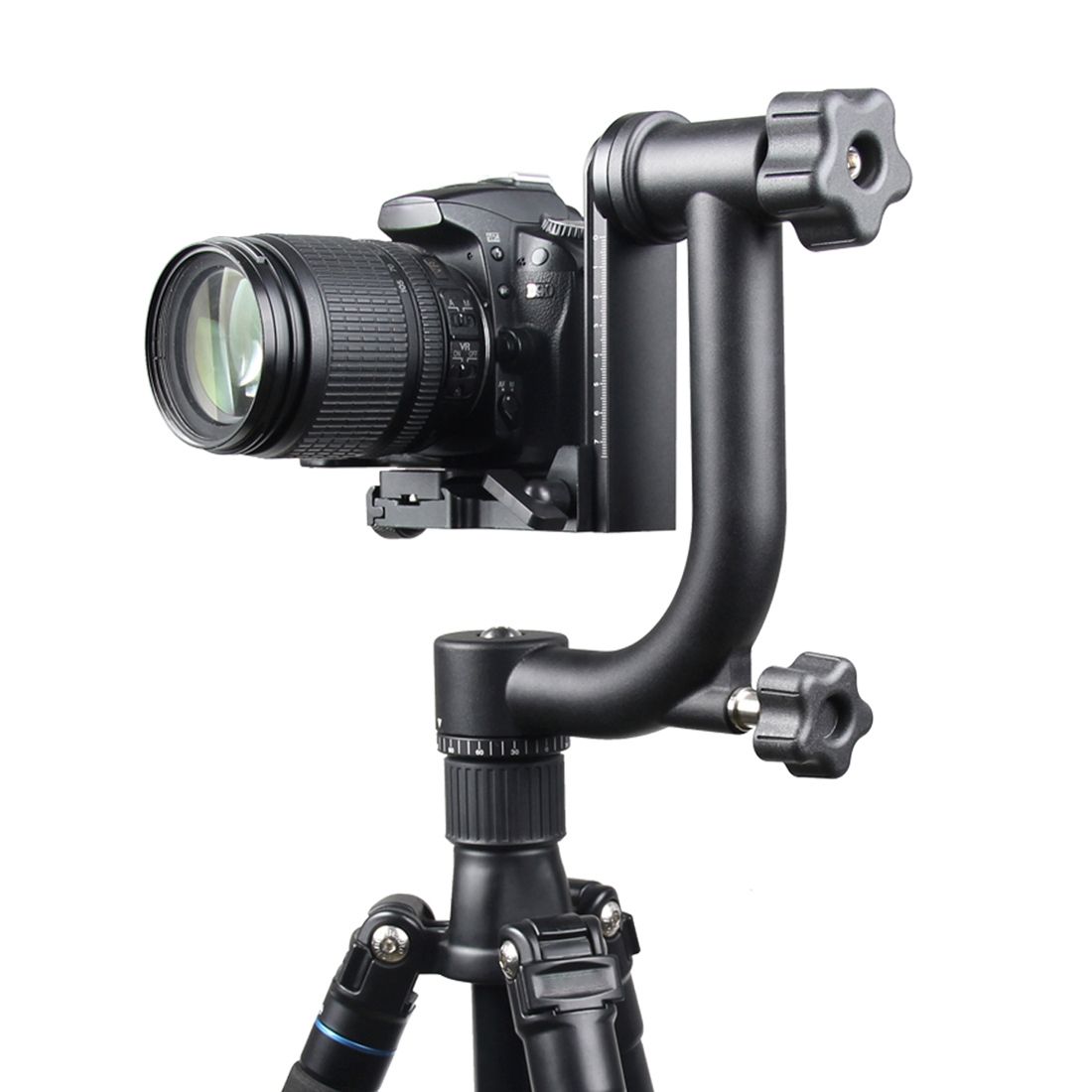 YELANGU Horizontal 360 Degree Gimbal Tripod Head