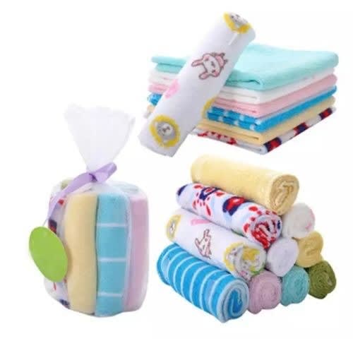 8 In 1 Baby Wash Cloth