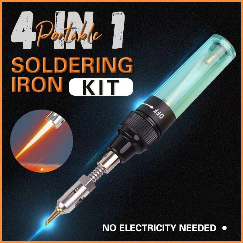 Portable Burner Blow  Pen 4 In 1 Portable Soldering  Kit