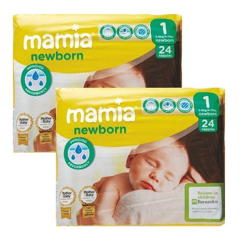 Newborn Baby Diapers Size 1 - 2-5kg