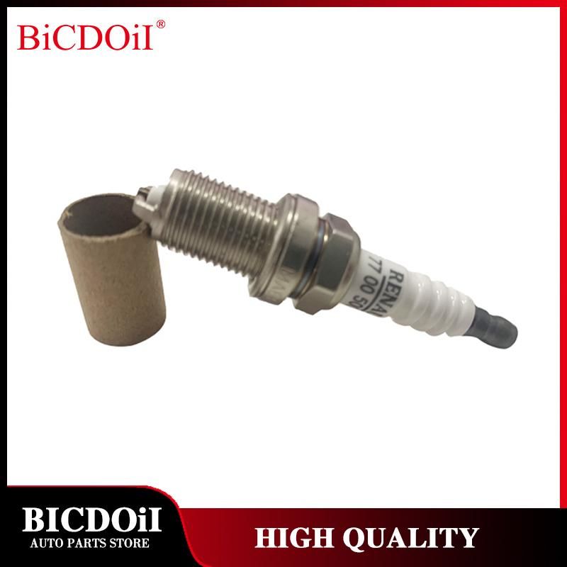 4/6Pcs Normal Spark Plug for RENAULT LOGAN MEGANE SANDERO STEPWAY THALIA TWINGO 1.2 1.4 1.6  1997-2014 7700500168