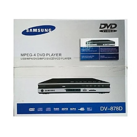 Dvd Player Dv 878d -with Last Memory And Picture Divx...black