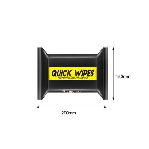 30pieces Disposable Shoe Shine Quick Wipes For Cleaning Shoe Stains And Dust