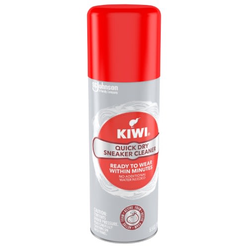 Kiwi Quick Dry Sneaker Cleaner Spray -5.5 Oz. (1 Aerosol Spray)