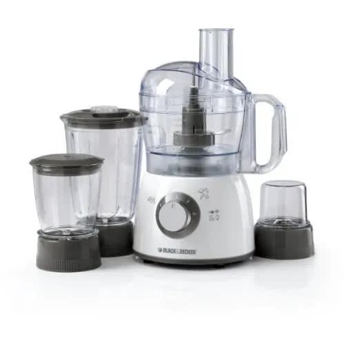Black & Decker Food Processor With Blender, Mincer & Grinder - 400w