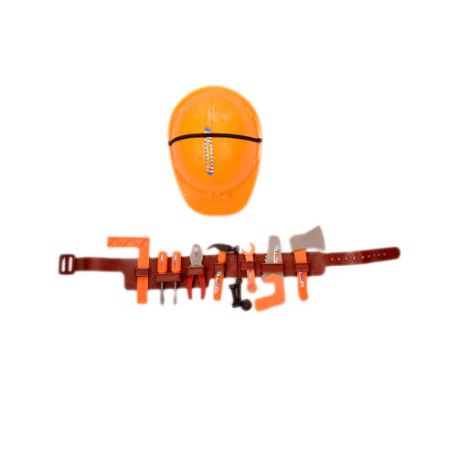 Kid Engineer Play Set With Helmet And Waist Belt