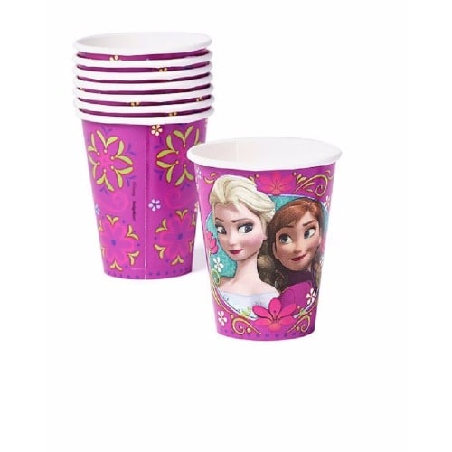 Frozen 9 Oz. Paper Party Cups - 8 Count
