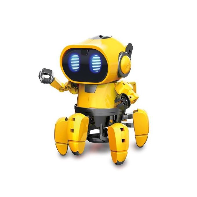 TOPACC Pro'sKit GE-893 STEAM DIY AI Smart RC Robot Infrared Evades Bonds Walkin