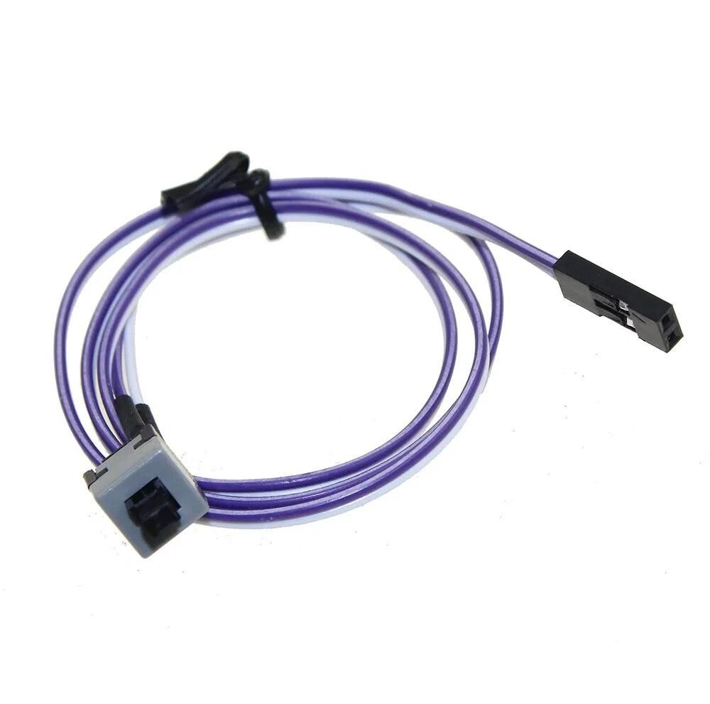 50pcs/lot I/O Reset motherboard cable Desktop Computer PC Case POWER Button SW switch power Cord Cable Re-starting switch cable