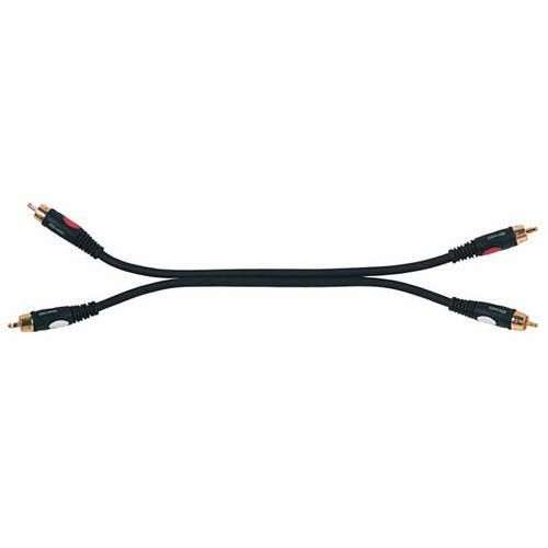 Die Hard DH640 0.3M Professional Audio Cable - 2xRCA-2xRCA