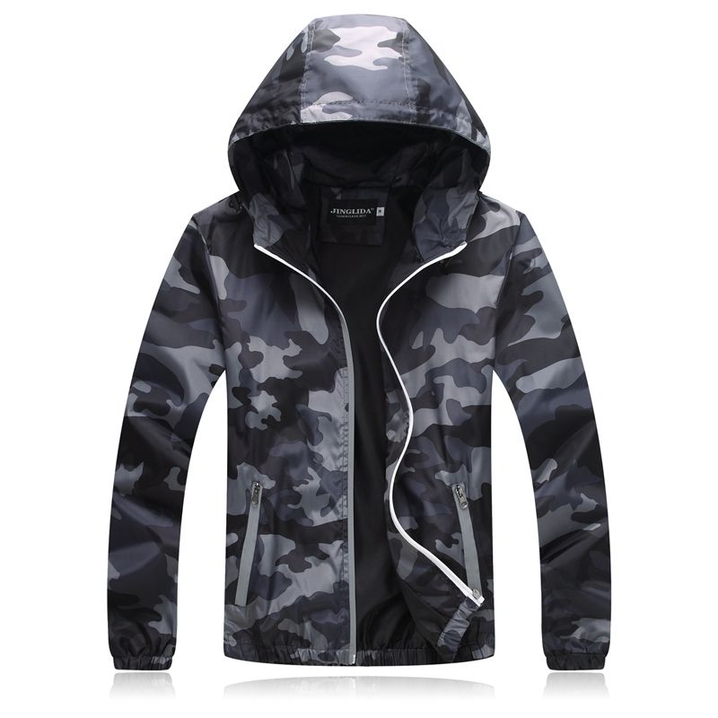 Sun Protective Anti UV Men Trip Outdoor Camping Hiking Tops Shirt Zipper Hooded Unisex Jacket