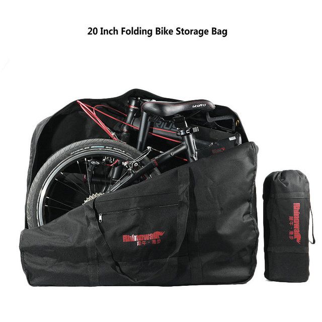 Rhinowalk 14 Inch 20 Inch Folding Bike Bag Loading