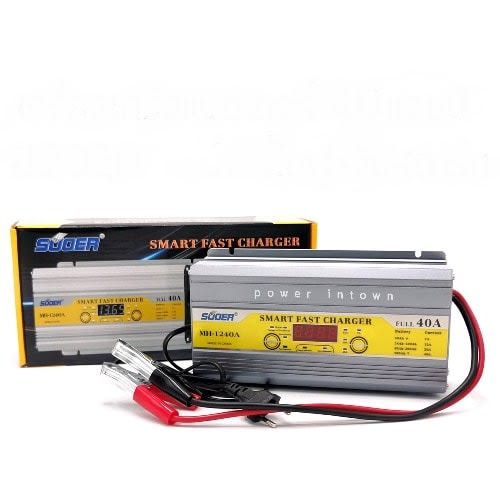 40a Smart Lead Acid Car/inverter Battery Charger With Digital Display