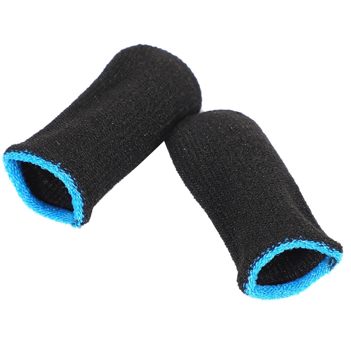 18-Pin Carbon Fiber Finger Sleeves for PUBG Mobile Games Contact Screen Finger Sleeves12 Pcs