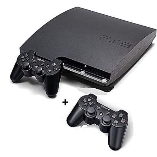 PS3 Slim 320GB + 2 Pads & 20 Games Inclusive