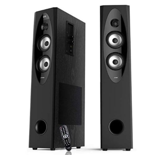 Bluetooth T60x Tower Speaker - Black/formica
