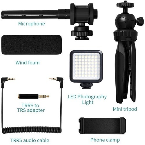 Camera Phone Video Microphone Kit
