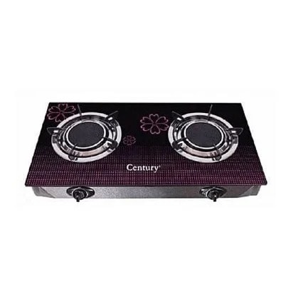 2 Burner Glass Table Top - Gas Cooker