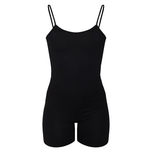 Ladies Playsuit- Black