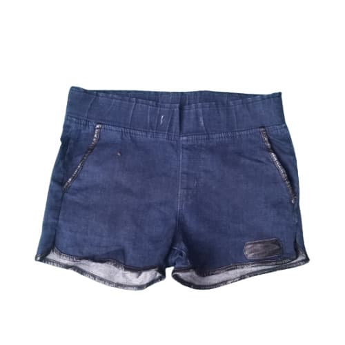 Ladies Stretchy Bumshort- D.blue