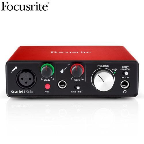 Scarlett Solo Soundcard 3rd Gen