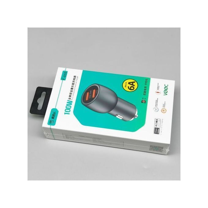 100W USB Original/ Super Fast Car Charger - For All PHONES