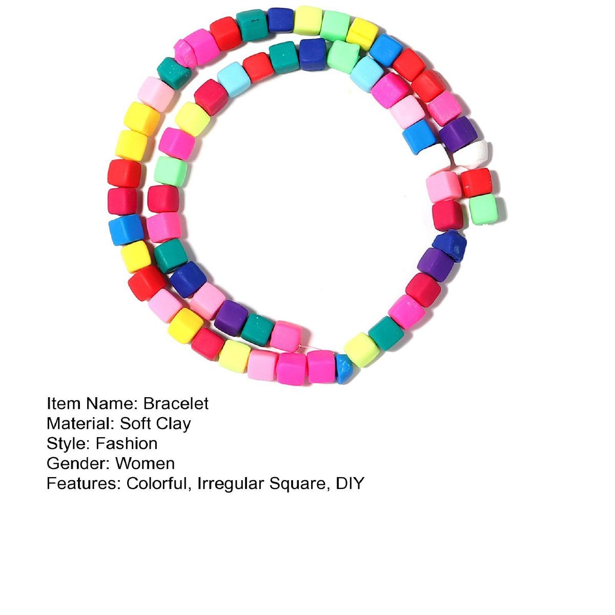 Beaded Bracelet DIY Handmade Bracelet Beaded Accessories Multicolor