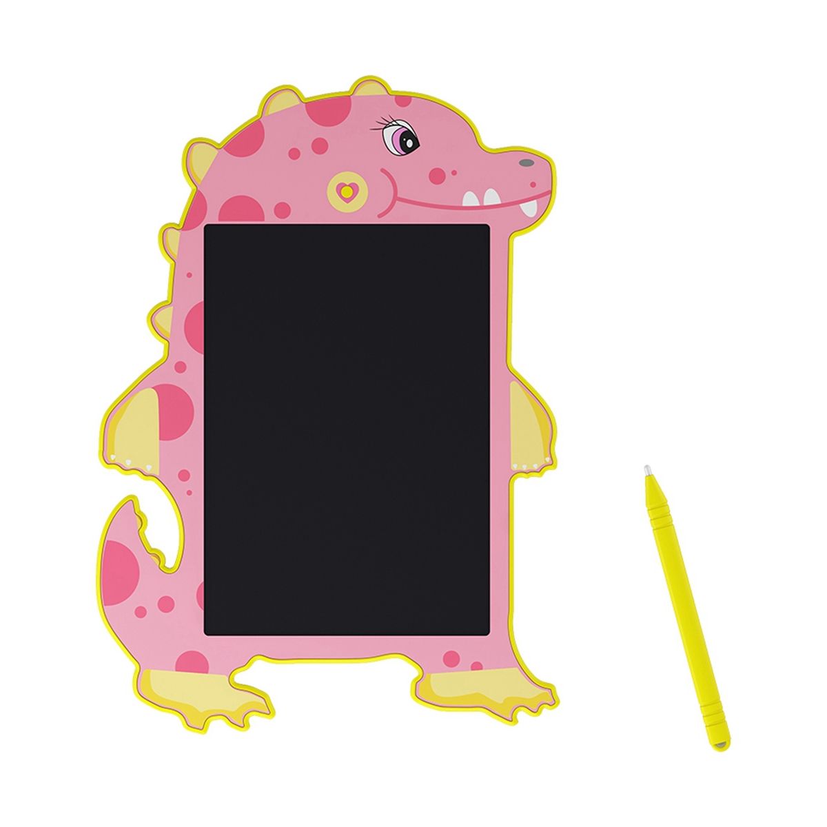 Pink Dinosaur Toy LCD Writing Tablet Pad Children Drawing Tablet