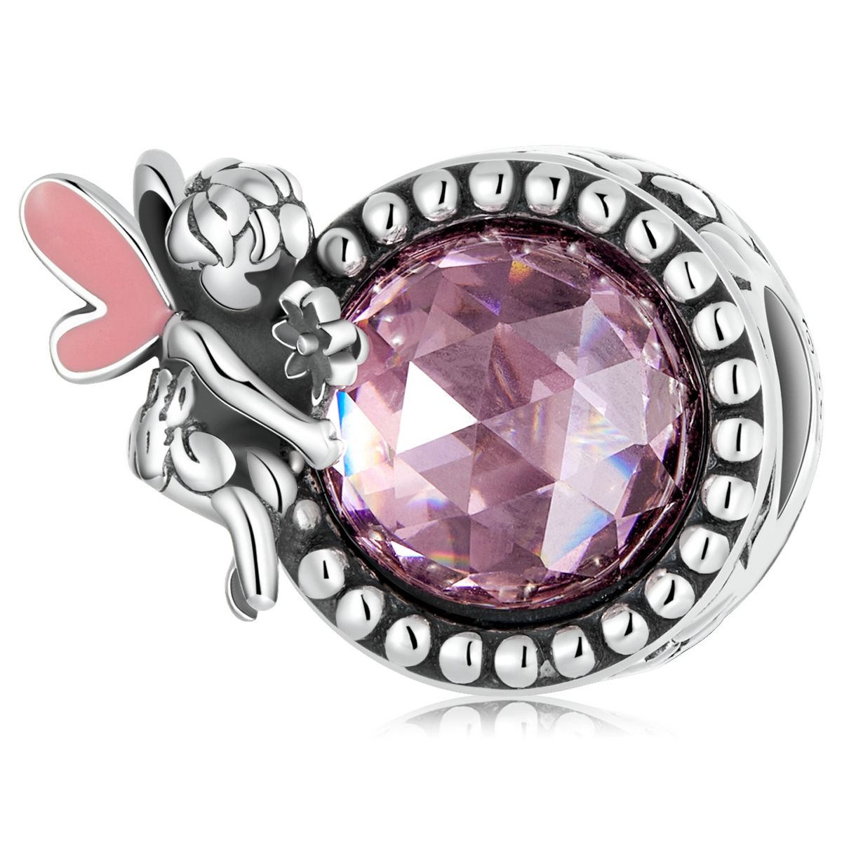 S925 Sterling Silver Elf Orb Beads