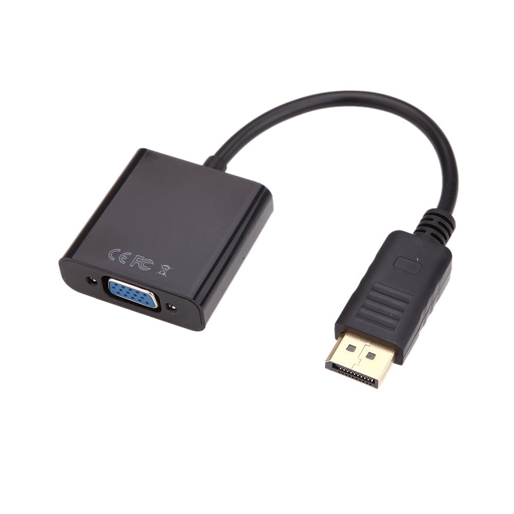 Hot-selling 1080p DP DisplayPort Male To VGA Female