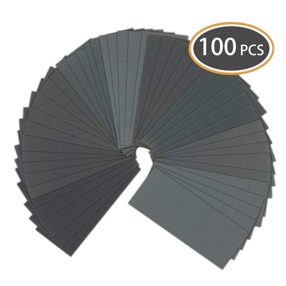 100PCS Fine Sand Wear-Resistant Auto Paint Polishing Sand
