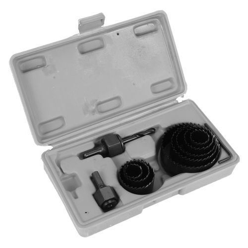 11pcs Hole Saw Cutting Set Drilling Tool Wood Metal Cutter
