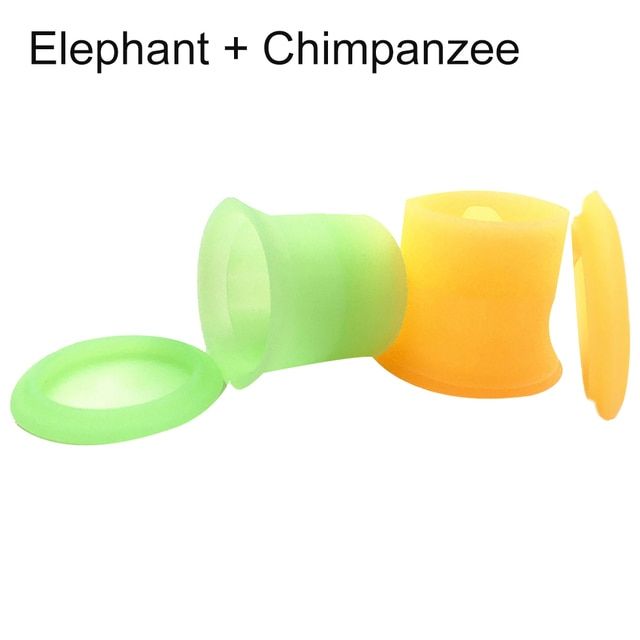 2pcs Ice Cream Tools Animal Hippo Lion Ice Cream Grinder