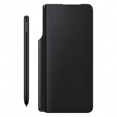 Pouch Cover With S-Pen For Samsung Galaxy Z Fold 3  - Black