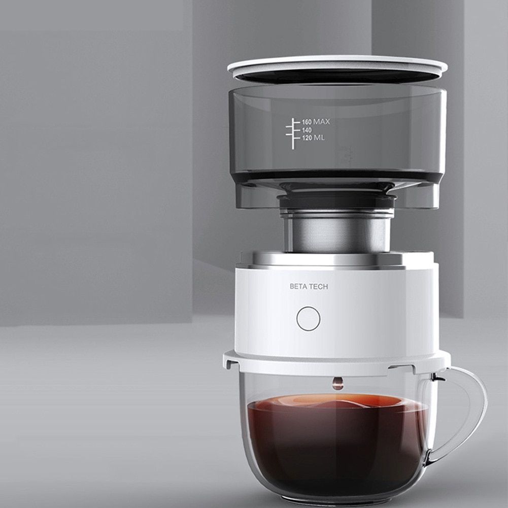 Mini Portable Drip Coffee Pot Automatic Espresso