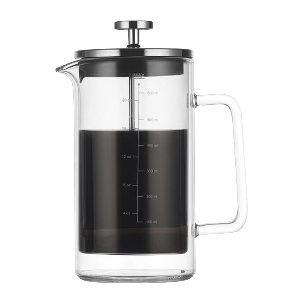 20oz Double Walled French Coffee Maker Heat Resistant