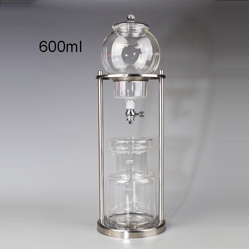 YRP600ml1000ml Water Drip Coffee Maker Espresso Coffee Cold Brew Machine Ice Dripper Pot Reusable GlFilter Percolator Tools